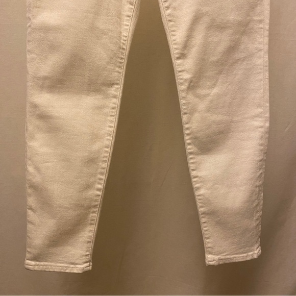 Madewell 32 (14) NWT 9” High Riser Skinny Skinny Jeans Off White Stretch New - Picture 5 of 15
